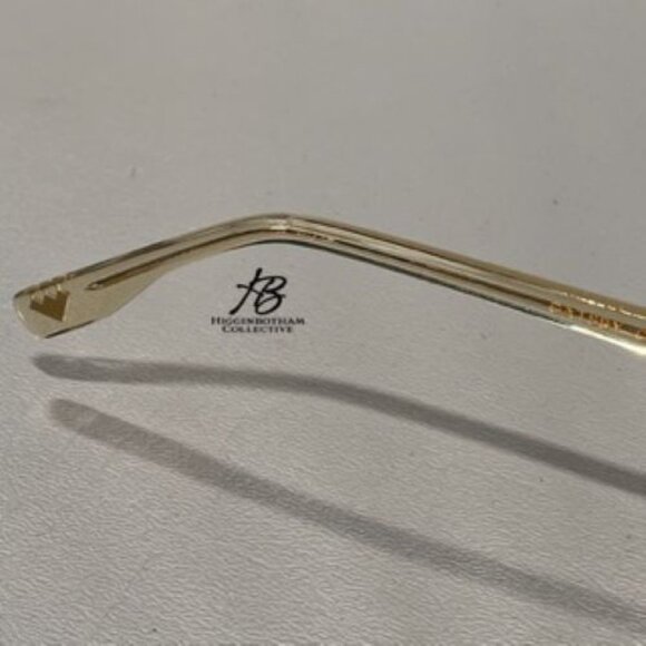 SPEKTRE EYEWEAR GATSBY SQUARE ACETATE EYEGLASS FRAMES CLEAR YELLOW 50-21-145 NEW - Picture 10 of 16